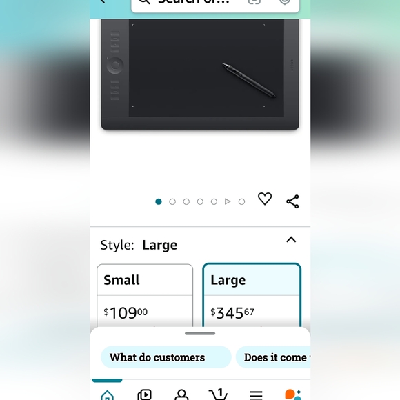 Wacom intuos touch 5 large drawing tablet/stylus;pen - Picture 3 of 3